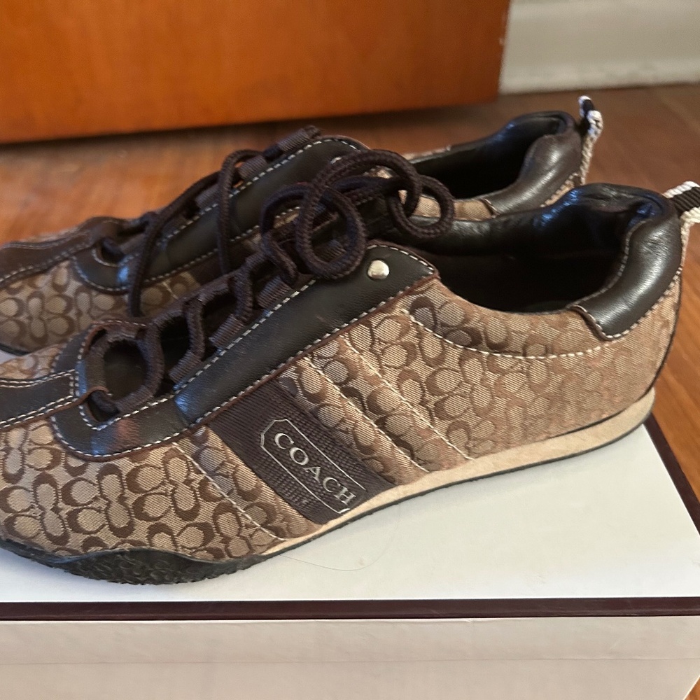 Coach bowler-style sneakers